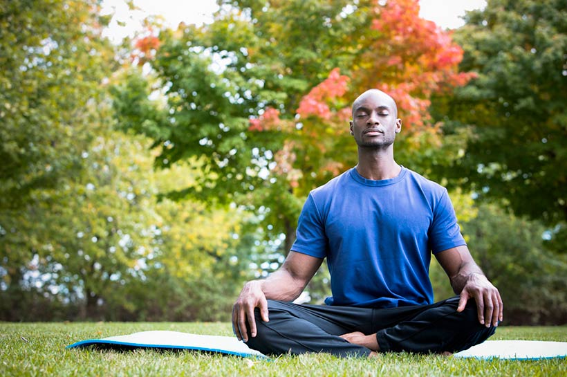 A meditação e bem estar